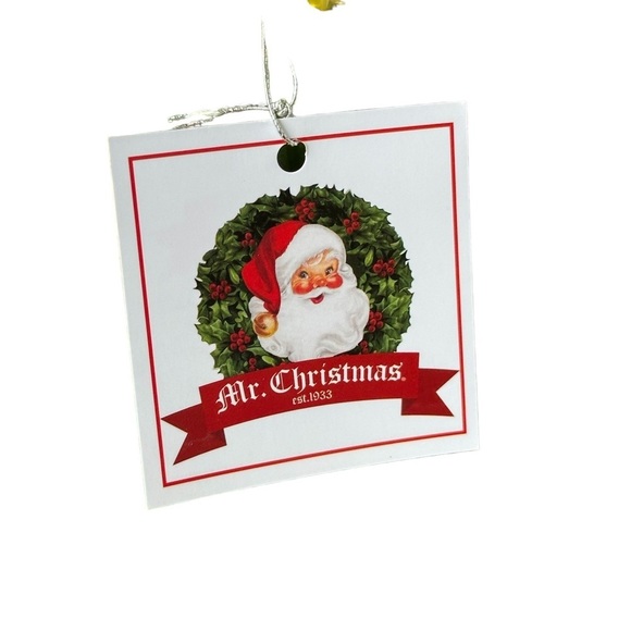 Mr. Christmas 10” Santa & elf Nostalgic Ceramic led lighted Tree NWT - Picture 7 of 14